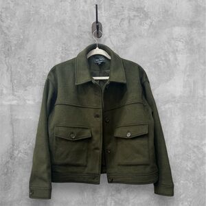 Olive Green Military Field Jacket
